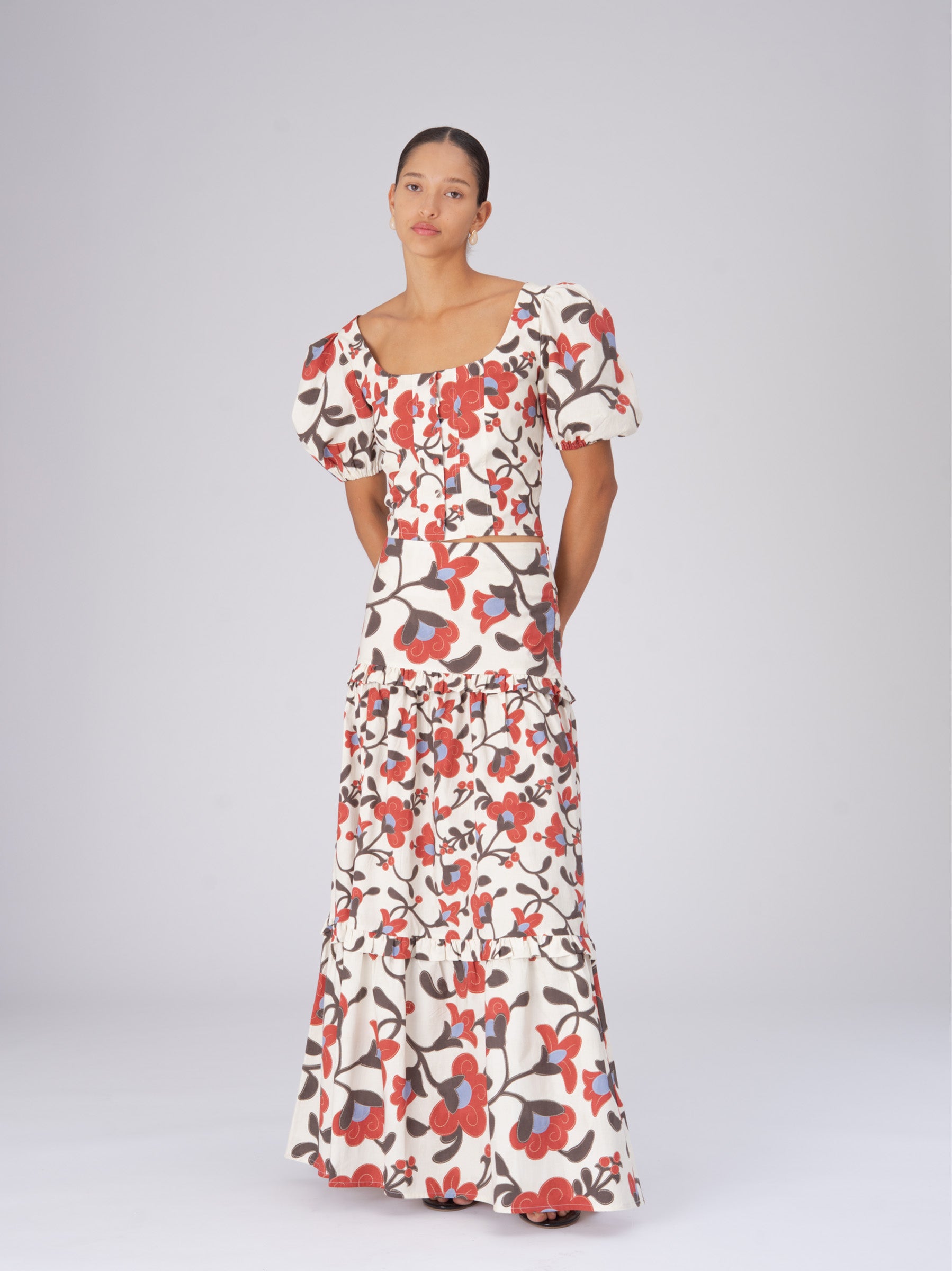 Summer Zafira Maxi Skirt falda