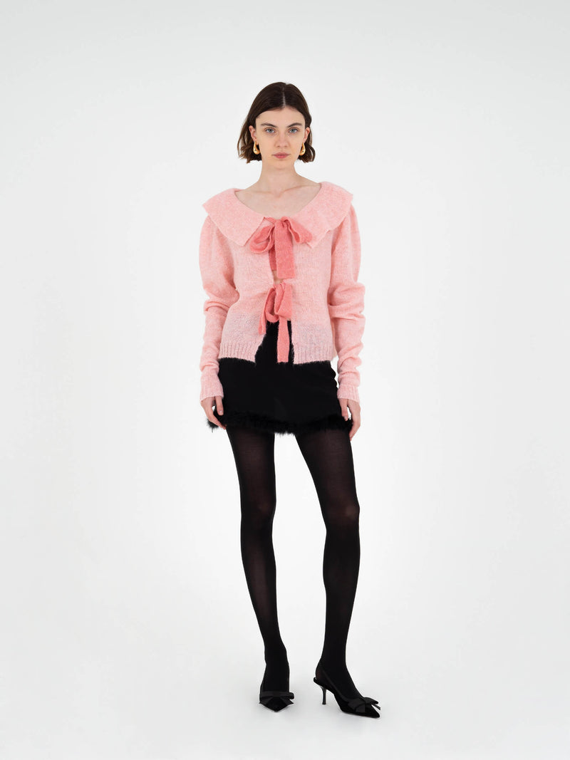 Tree Black Feather Skirt falda