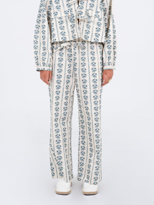Tribeca Flower Print Pants