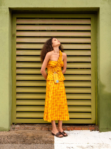 Vichy Flowers Print Phone Case CARMENSAYSxMUK