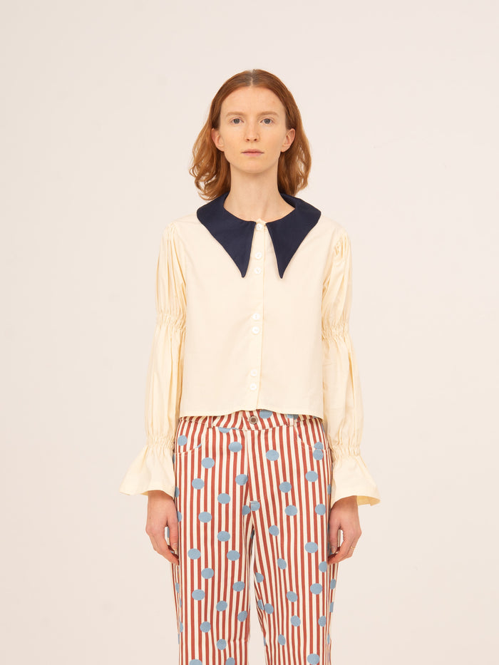 Camisa Crema Sappy