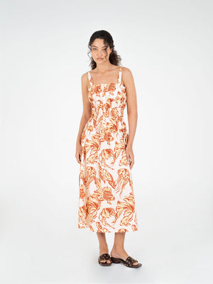 Wilde Ocean-Inspired Print Dress