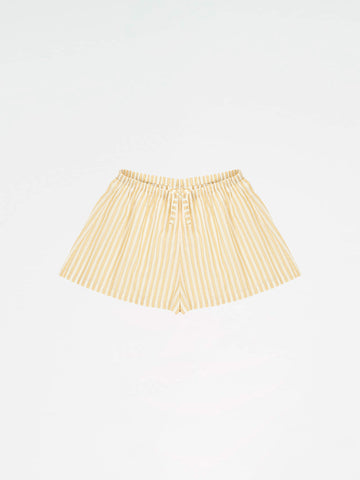 Yellow Striped Spirit Shorts