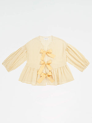 Yellow Striped Spirit Top