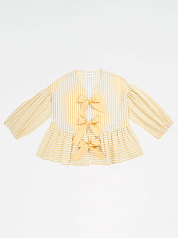 Yellow Striped Spirit Top