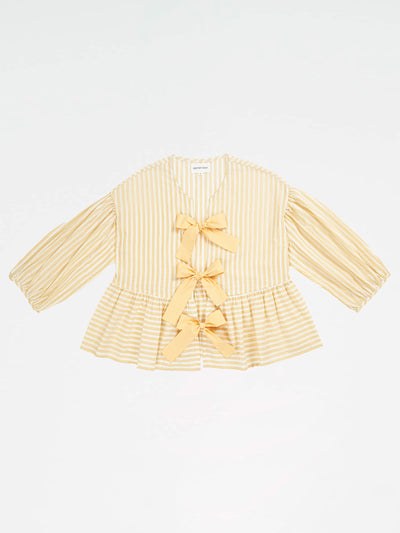 Yellow Striped Spirit Top