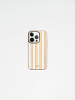 Completa tu look con Yellow Striped Stone Phone Case CARMENSAYSxMUK