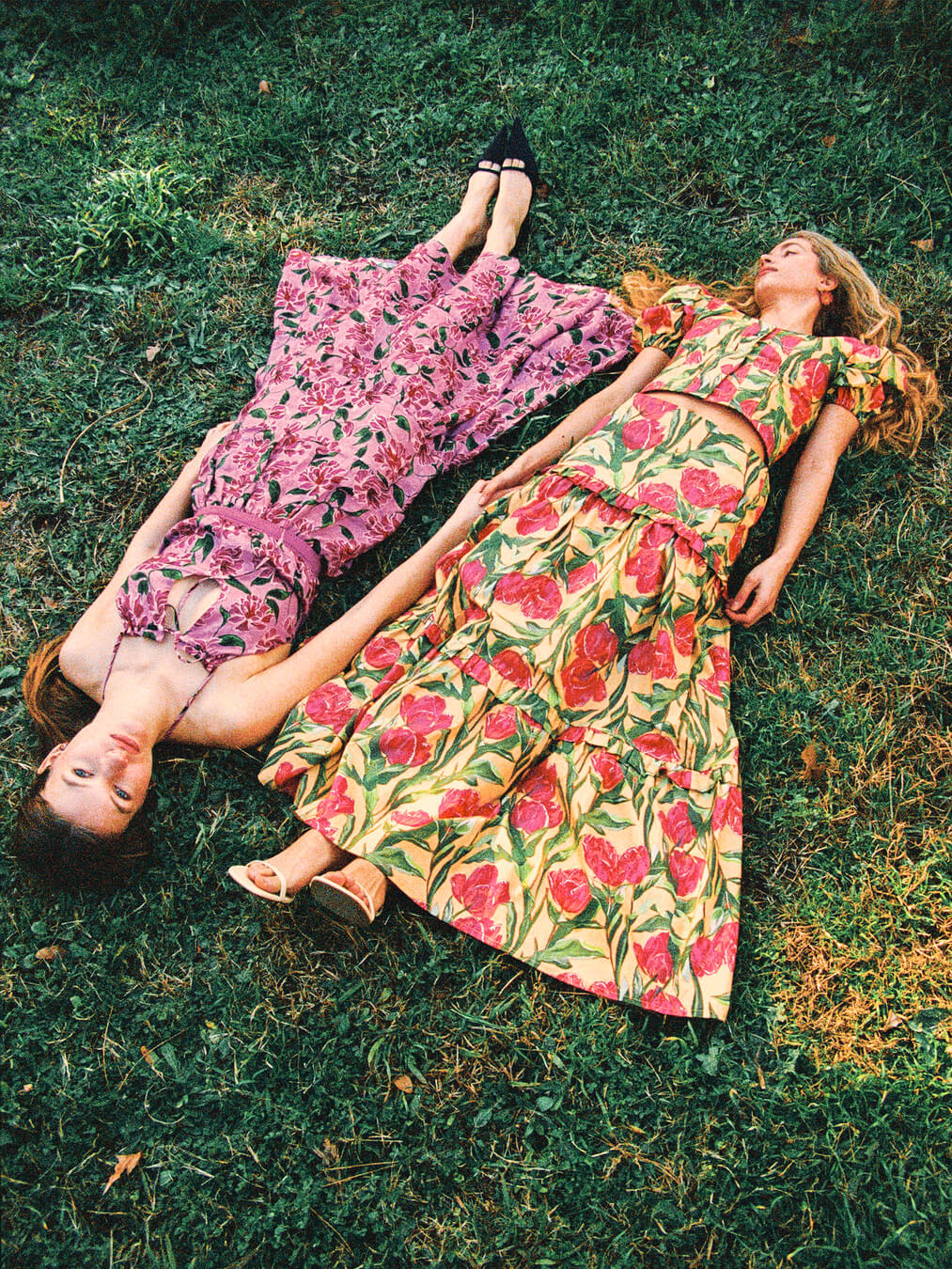 Zafira Yellow Floral Print Top camisas y camisetas