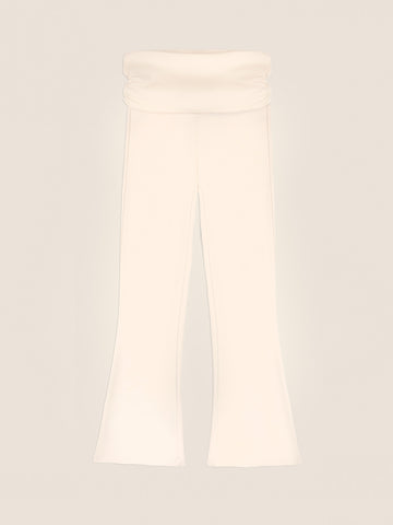Angelic White Jersey Pants