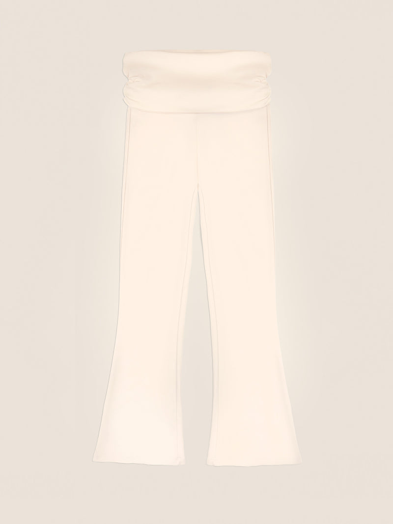 Angelic White Jersey Pants