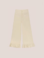 Completa tu look con Tender White Corduroy Pants