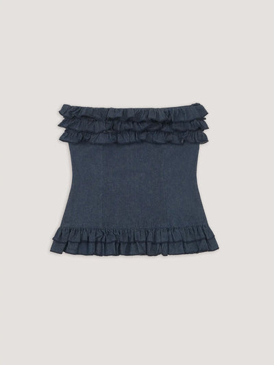 Blue Denim Noctis Top