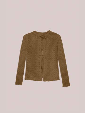 Exile Green Knit Cardigan 