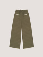 Completa tu look con Betty Plaid Green and White Long Pants 