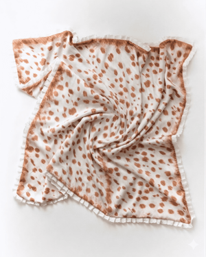 Fawn Deer Print Scarf 
