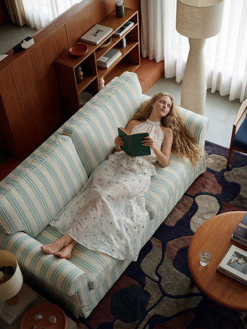 Lumea Floral Print Midi Skirt